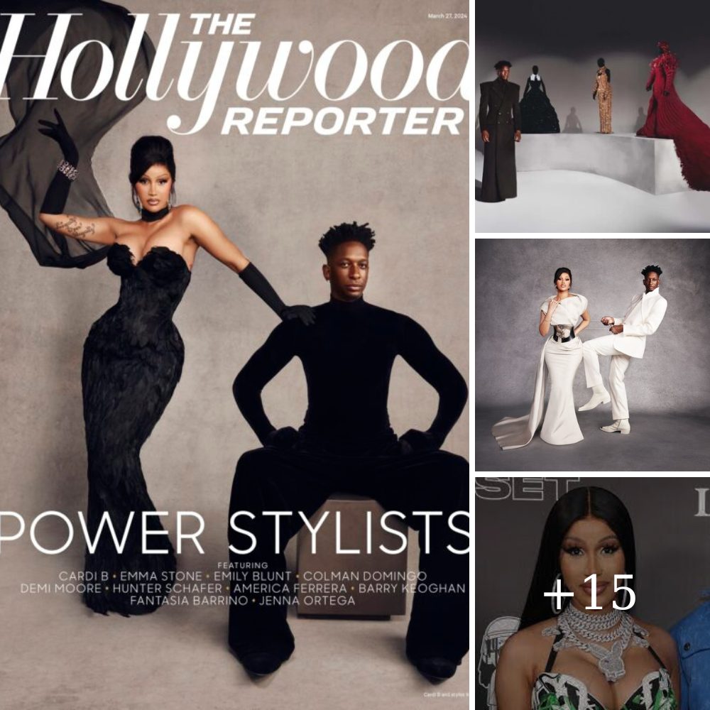 Rapper Cardi B STUNS With Her Stylist Kollin Carter On The Cover Of The ...