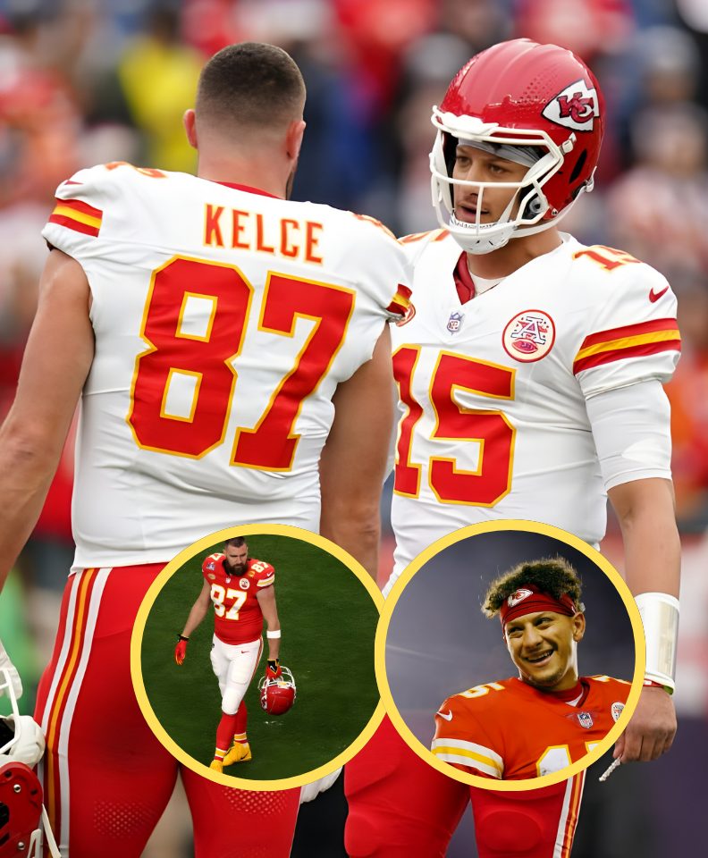 Cover Image for Swifties conspiracy theory on the Chiefs: Is Patrick Mahomes purposely ignoring Travis Kelce on the field?